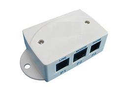 DSL Filter Splitter 1 Female RJ11 to Female RJ45 and Female RJ11